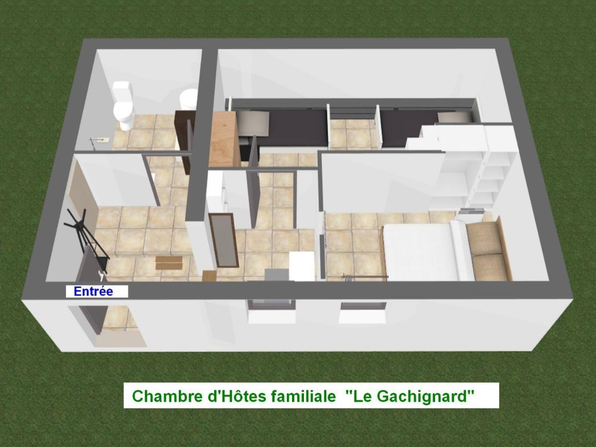 Chambre D'Hotes Le Gachignard Courlay Экстерьер фото